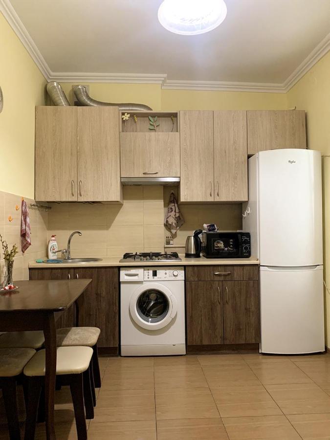 Homey Apartment On Vicheva Str. Lviv Kültér fotó
